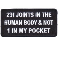 231 Joints in Human Body None in My pocket