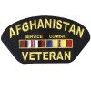 Afghanistan Veteran ball cap patch