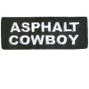 Asphalt Cowboy patch