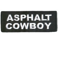 Asphalt Cowboy patch