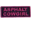 Asphalt Cowgirl patch