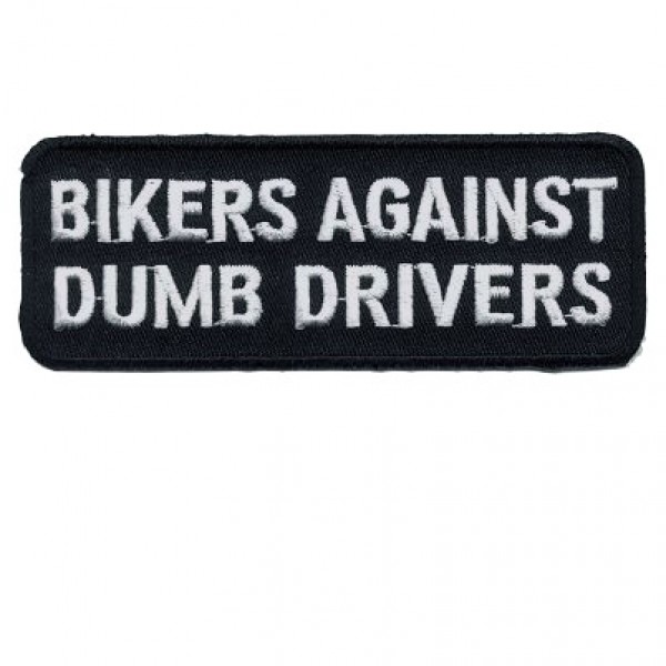Bikers Against Dumb Drivers Patch Bikers Against Dumb Drivers Patch