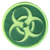 BioHazard patch Green on Green