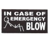 In Case of Emergency BLOW patch