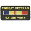 Combat Veteran US Air Force Patch
