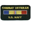 Combat Veteran U.S. Navy Patch