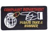 Complaint Department patch