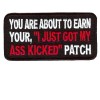 I Just got my Ass Kicked patch