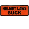Helmet Laws Suck patch