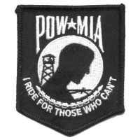 I Ride for Those POW Patch