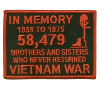 In Memory of the 58479 Viet Nam Red Patch
