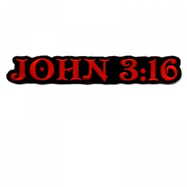 John 3-16 Rectangle Patch John 3-16 Rectangle Patch
