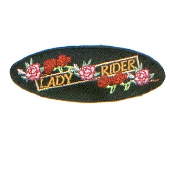 Lady Rider Flowers Oval Sm Lady Rider Flowers Oval Sm