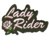 Lady Rider Pink Rose Sm Patch