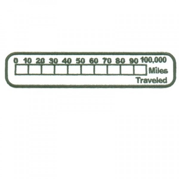 Miles Traveled Patch