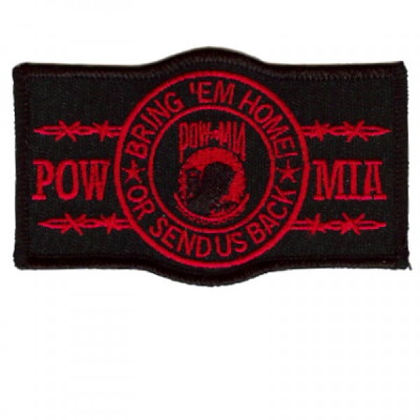 POW Bring us Home or send us back - Red patch POW Bring us Home or send us back - Red patch