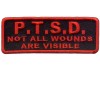 P.T.S.D. Not all wounds are visible patch