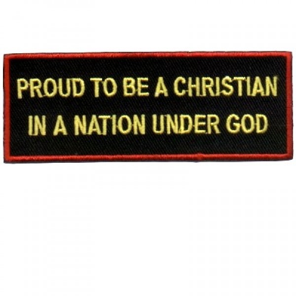 Proud Christian In Nation Under God