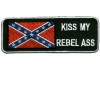 Kiss My Rebel patch