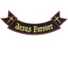 Ribbon Rocker Jesus Forever Sm