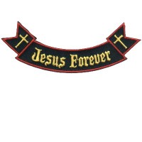 Ribbon Rocker Jesus Forever Sm
