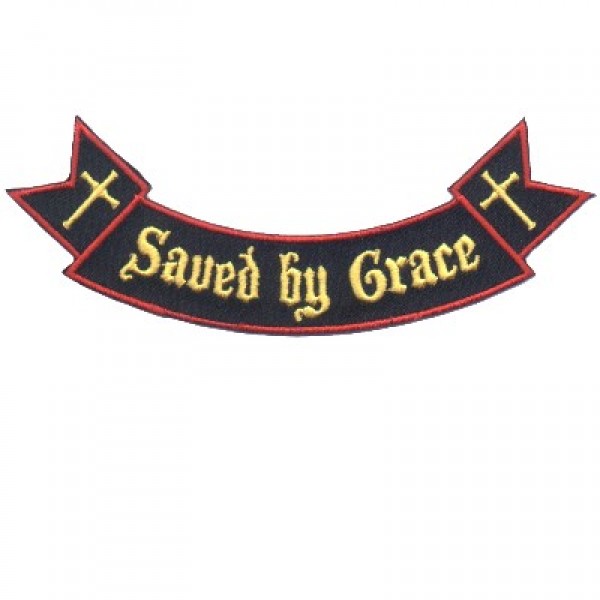Ribbon Rocker Saved by Grace Sm