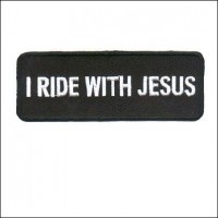 I Ride with Jesus White