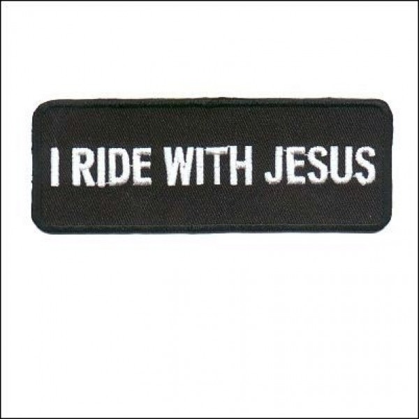 I Ride with Jesus White