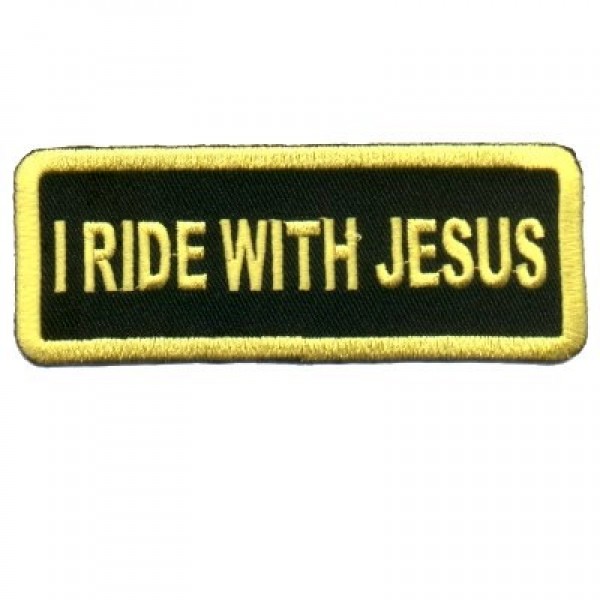 I Ride with Jesus Yellow