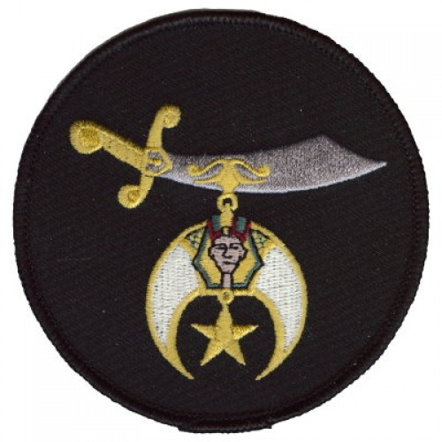 Shrine Scimitar patch Lg