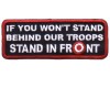 Stand Behind Our Troops patch