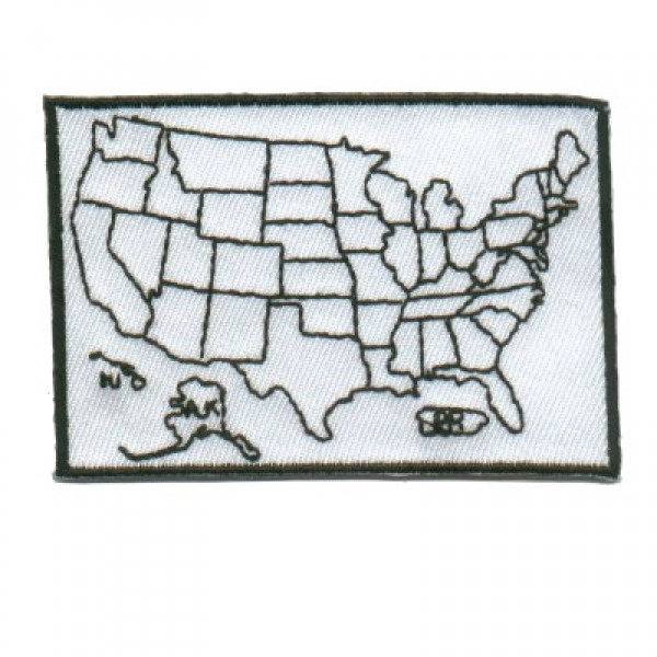 States Traveled Sm Patch States Traveled Sm Patch