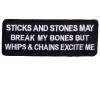 Sticks and Stones Patch