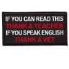 Thank a Teacher - Thank a Vet patch