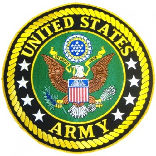 U.S. Army back patch