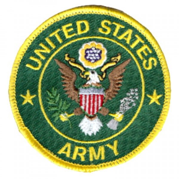 US Army Round Patch US Army Round Patch