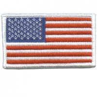 US Flag- White