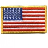 US Flag- Gold/Yellow