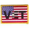 US Flag- Vet (Iraq Ribbon)