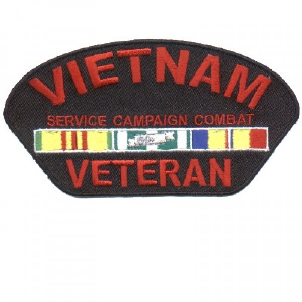 Vietnam Veteran 3 x 5 red