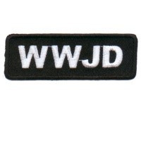 WWJD Sm Patch