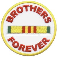 Brothers Forever gold Patch