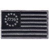 US Flag- 1776- Blk & Gray