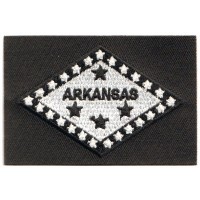 State Flag- Arkansas Blk