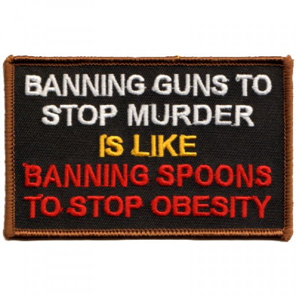 Banning Guns to Stop Murder is like Banning Spoons to Stop Obesity