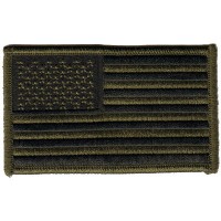 US Flag- Olive