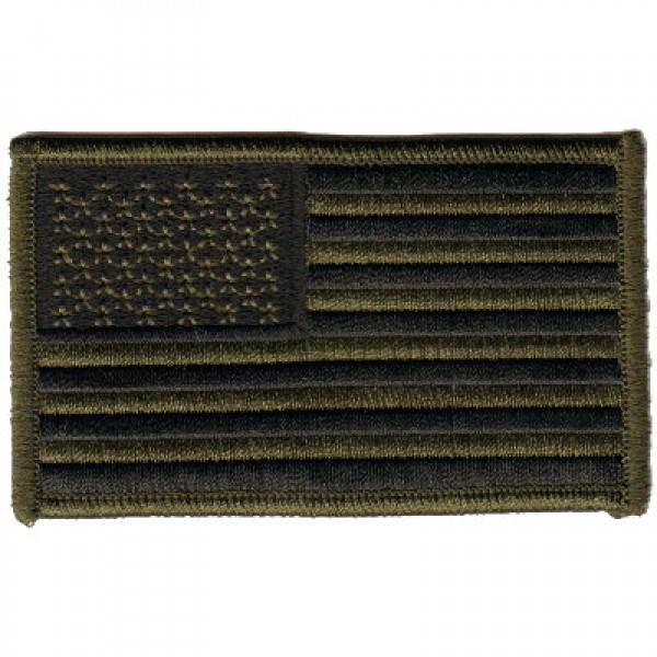 US Flag- Olive US Flag- Olive