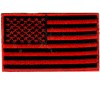 US Flag- Red & Blk