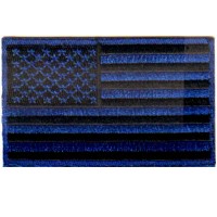 US Flag- Blue & Blk