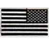 US Flag- Blk & Wht Reverse